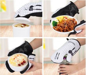 Thickening Kitchen Double Oven Mitt Glove Customized Heat-Resistant Pot Holders Sets - Product Image 6