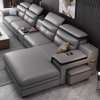 Ensemble de canapé sectionnel moderne de luxe en gros YSS avec table d'appoint Bluetooth-Meubles de salon à la mode avec haut-parleur