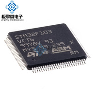 Microcontrôleur 32 bits JQW STM32F103VCT6 (QFP-100) DDR pour Cortex-M4, puce IC originale neuve, prix réel