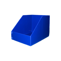 Feuilles de poly coroplast réutilisables personnalisées pliable en plastique entrepôt bacs de cueillette de vêtements ondulé PP boîte de rangement