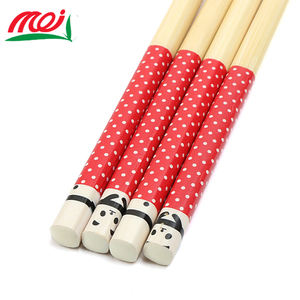 Palillo de bambú grueso reutilizable respetuoso con el medio ambiente grabado Katana samurái japonesa a granel OEM - Product Image 5