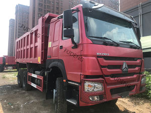 Camion benne d'<span class=keywords><strong>occasion</strong></span> HOWO 6X4 8X4 400 430HP avec moteur MAN et levage hydraulique pour le transport de pierres de carrière, en vente en Afrique - Product Image 6