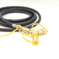 Adaptateur de raccordement rapide en Y pour propane de camping-car 1/4 pouce pour caravane