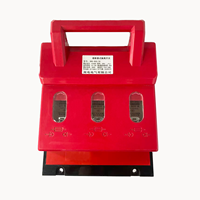 Interrupteur-sectionneur à fusible basse tension HR6 400V en plastique transparent, dispositif de protection à fusible personnalisable