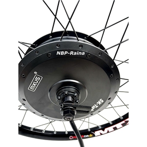 고속 오토바이 림 18 "19" MXUS 72v 5000w 5k터보 3T 듀얼 홀 150mm 싱글 기어 전기 Ebike 자전거 허브 모터 휠 - Product Image 6