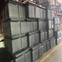 Modules de pontons flottants en HDPE sur mesure, 15 kg/m³ EPS, pour la construction de quais et de ponts
