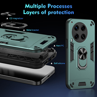 Housse de protection anti-chute pour téléphone portable Tecno Camon 30S Pro/30 Premier/Pova 6/6 Neo TPU + PC Ring Holder