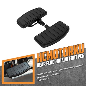 ที่พักเท้าผู้โดยสารสำหรับรถมอเตอร์ไซค์ ฮอนด้า VTX 1300 1800 VF750 ซูซูกิ VL400 - Product Image 2