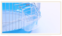 Nouvelle Cage à oiseaux en plastique, fournitures pour animaux de compagnie, Cage à oiseaux en fil barbelé, nid de maison, petite Cage à oiseaux, vente en gros