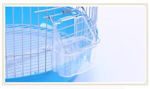 Commercio all'ingrosso nuove forniture per animali domestici gabbia per uccelli in plastica gabbia per uccelli gabbia per uccelli piccola gabbia per uccelli - Product Image 4