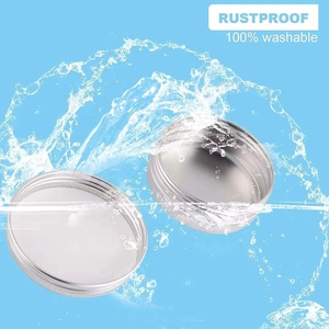 Hộp đựng nến kim loại rỗng 50ml 1.7oz, lon nhôm, hộp thiếc đen dùng làm hộp đựng son dưỡng môi - Product Image 5