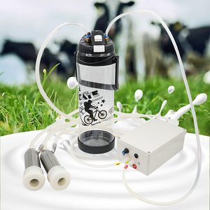 Máquina automática de leche de oveja y cabra para vacas <span class=keywords><strong>lecheras</strong></span> de 3L, velocidad ajustable de ordeño de cabra eléctrica portátil para la <span class=keywords><strong>venta</strong></span> - Product Image 6