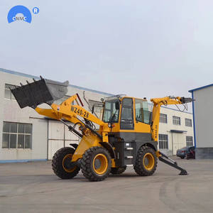 New Ce Epa Engine Large Mini Retro Excavadora Farm <b>Tractor</b> <b>Backhoe</b> Excavator 4x4 - Product Image 2