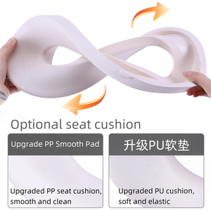 Ensemble toilette et marchepied pour enfants, ensemble toilette antidérapant pour enfants avec poignée, ensemble d'apprentissage de la propreté pour bébés garçons et filles - Product Image 5