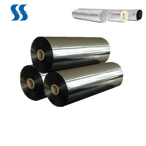 Đơn/Đôi Side Nhôm PET Phim Cho Linh Hoạt Duct <span class=keywords><strong>Foil</strong></span> - Product Image 5