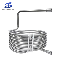 Ressort de compression en spirale de fil plat cylindrique en acier inoxydable 304 de haute qualité, serpentin d'échangeur de chaleur