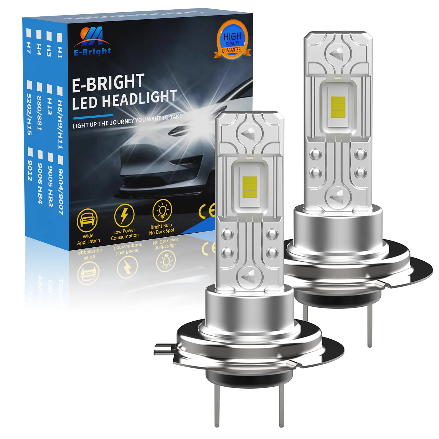 Carro levou H4 9005 9006 9012 H11 Plug and Play halogênio substituição conversão Kits H18 H7 lâmpadas LED farol