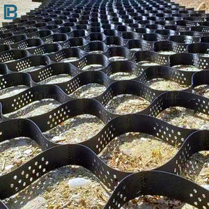 Açık HDPE parke Geo ızgara plastik petek çakıl finişer Geocell istinat duvar fabrika fiyat toprak stabilizasyonu için - Product Image 3