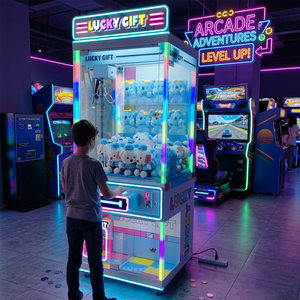 Cheap Custom-made Plush <b>Claw</b> Crane Toys for Shopping Malls and Entertainment Venues Coin Operated <b>Arcade</b> <b>Claw</b> <b>Machine</b> Dolls - Product Image 2