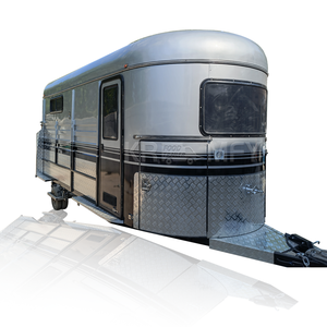 Nouveau design Premium Float Sleeper Bumper Pull Transport 2 chevaux avec cuisine Remorque droite pour chevaux - Product Image 6