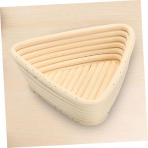 Juego de <span class=keywords><strong>2</strong></span> cestas redondas pequeñas para pan, con 5 compartimentos, para panadería, con diseño navideño, para máquina de masa, con cuchillo para pan y caja de almacenamiento. - Product Image 1