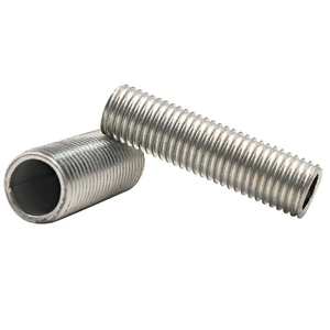 Tige filetée pleine creuse à double extrémité sans tête en titane et acier inoxydable 10mm M8 M16 avec filetage interne - Product Image 1