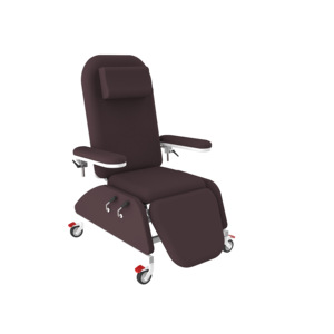 Utilisation réglable confortable médicale de chaise manuelle pour l'hôpital ou la clinique de dialyse - Product Image 5