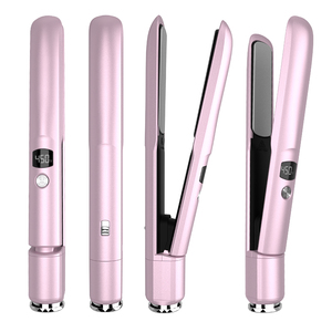 Lissage et boucles 2 en 1 modélisation à double usage du durcissement <span class=keywords><strong>lisseur</strong></span> électrique portable exclusif de haute <span class=keywords><strong>qualité</strong></span> - Product Image 2
