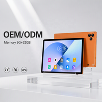 YPORANGECHENG Tablet PC 10 Inci Android 10 RAM 3GB ROM 32GB MTK6750 Octa Core Logo Kustom OEM untuk Belajar Siswa