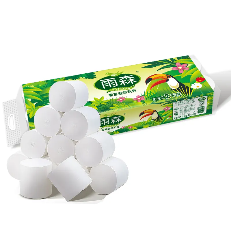 Wc-papier Fabrikant Ontwerp Toiletpapier Tissue Rolls China Wc Papier Leverancier