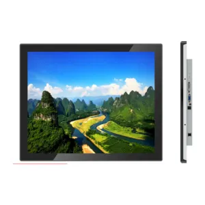 VGA/DVI/DC/USB HD-MIอัตราส่วน4:3 15 17 19นิ้วOpen Frame Lcd Monitor