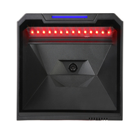 Lector de Códigos de Barras de Escritorio Syble XB-8808G, Escáner de Códigos de Barras 1D 2D QR Manos Libres para Sistemas POS y Comercio Minorista