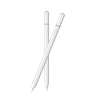 Stylet intelligent avec port de charge caché, pointe en aluminium, pointe remplaçable, autonomie de 10 heures pour iPad Air Mini Pro 2018-2025