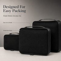3 ensembles de cubes de compression pour bagages, sacs de rangement pour les voyages en famille, les escapades de week-end et les voyages d'affaires