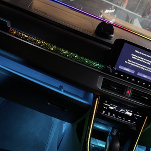Éclairage d'ambiance pour voiture SJC pour <span class=keywords><strong>Mitsubishi</strong></span> Xpander modèle 2024-2026, 64 couleurs LED, éclairage dynamique d'ambiance intérieur, accessoires - Product Image 4