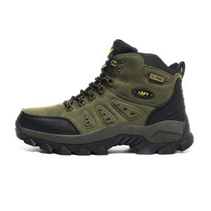 Botas de Senderismo de Caña Alta Unisex para Adultos, Calzado Casual para Exteriores con Tacón Plano, para Otoño e Invierno, con Cordones Delanteros - Product Image 3