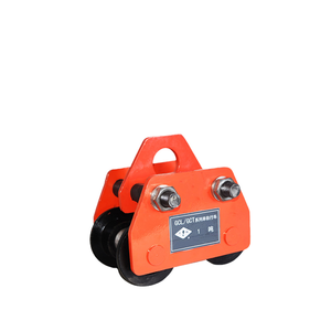 Capacité du chariot manuel du palan électrique pour le palan PA600 à PA1000 Push Geared Overhead Dual Wheels I Beam Trolle - Product Image 1