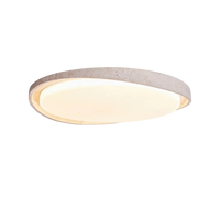 Plafonnier LED moderne Lumen Arc avec télécommande pour salon, CRI élevé 90