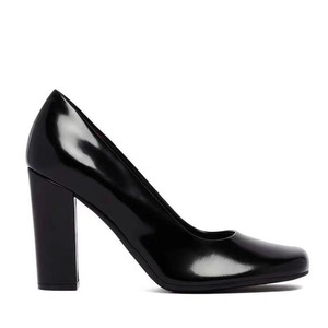 รองเท้าส้นสูงแบบหนาออกแบบได้ตามต้องการรองเท้าหัวเหลี่ยมสำหรับผู้หญิงรองเท้าใส่ทำงานในสำนักงานแบบธรรมดารองเท้าทำงานสิทธิบัตรสำหรับงานแต่งงาน - Product Image 6