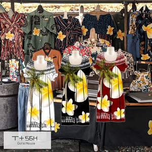 Nhiệt đới Hawaii Thiết Kế Tùy Chỉnh In Kỹ Thuật Số <span class=keywords><strong>Polyester</strong></span> In Hoa Polynesian Micronesia Vải Cho Người Đảo Váy Váy - Product Image 1