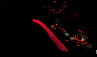 ICarsin - Éclairage d'ambiance intérieur de voiture à LED 256 couleurs, décoration pour Audi A5 S5 B8 2009-2016, accessoires automobiles