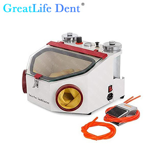 Greatlife Dent Dental Lab Double Pen Sandblaster, équipement de sablage durable pour le traitement par les techniciens dentaires - Product Image 1