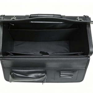 Maletín de Cuero <span class=keywords><strong>con</strong></span> <span class=keywords><strong>Ruedas</strong></span> <span class=keywords><strong>para</strong></span> Hombre, de 18 Pulgadas, <span class=keywords><strong>con</strong></span> Compartimentos Múltiples, <span class=keywords><strong>para</strong></span> Portátil, Viajes de Negocios, Venta al Por Mayor - Product Image 4
