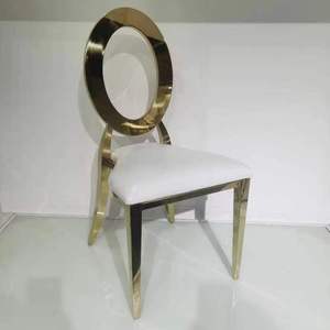 <span class=keywords><strong>Sedia</strong></span> da banchetto moderna in metallo color <span class=keywords><strong>oro</strong></span> <span class=keywords><strong>rosa</strong></span>, impilabile, di lusso, in acciaio inossidabile, per eventi e matrimoni - Offerta imperdibile - Product Image 4