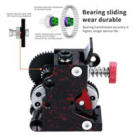 Extrudeuse d'imprimante 3D dent hélicoïdale grand engrenage POM Drive Ender 3 V2 engrenage d'extrudeuse toutes pièces métalliques roue motrice résistante à l'usure
