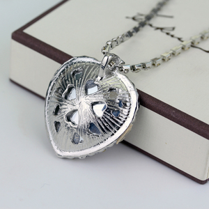 Collier Cœur de l'Océan inspiré du <span class=keywords><strong>film</strong></span> Titanic, avec strass rouges et bleus, grand cristal d'amour - Product Image 4