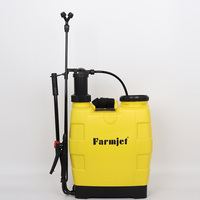 Semprotan Ransel Pertanian dengan Mulut Pipa 16 / 20 Liter, Semprotan Tekanan Tangan Dapat Disesuaikan dengan Mulut Pipa Gratis