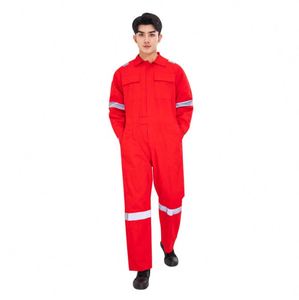 Overoles 100% Algodón para Hombre y Mujer, Uniforme de Trabajo de Seguridad para Proveedores, Mecánicos, Construcción, Reparadores, Ropa de Fábrica - Product Image 2