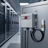 Monitor Suhu |   IP65 Kelas Industri |   2 Saluran Suhu dan Kelembapan |   Kompatibel dengan SNMP Modbus |   Pemantauan Awan 24/7