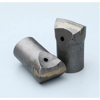 Foret de forage en carbure de tungstène de 38 mm, haute résistance, pour roche dure, carrière et exploitation minière, outil de forage forgé